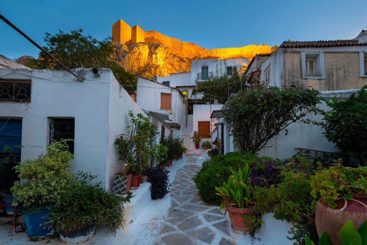 Anafiotika winter trip to Greece