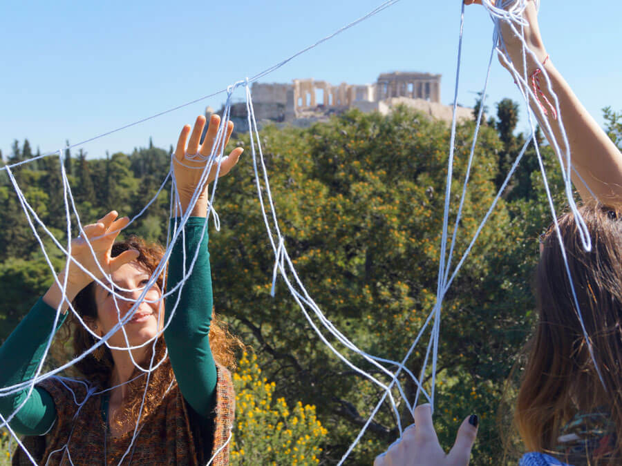 Weaving our dreams across Acropolis