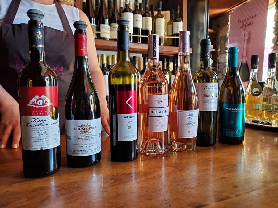 Athens wine tasting tour