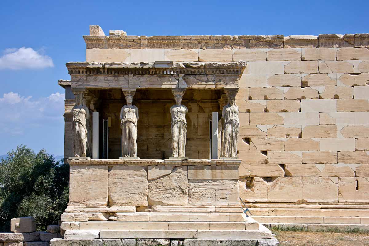 The Caryatids of Erechtheion