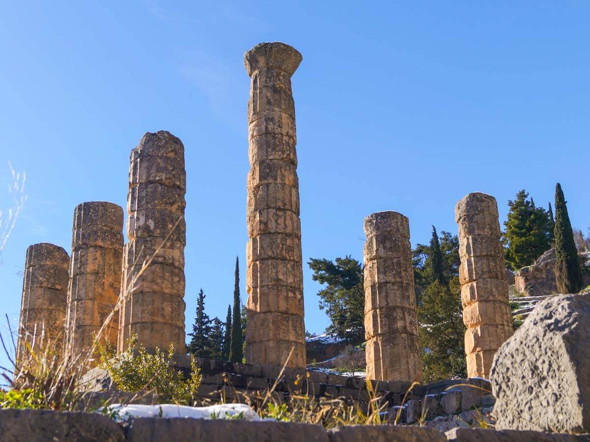 Temple of Apollo in Delphi