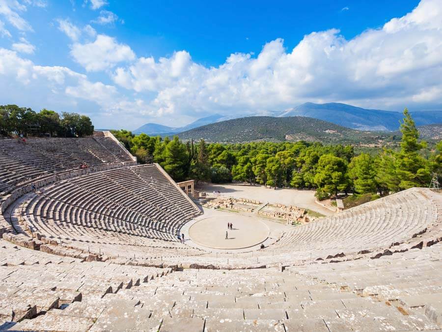 Ancient Theater of Epidaurus, day trip from Athens