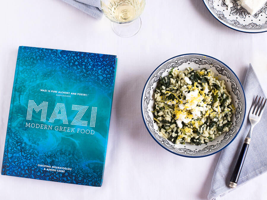 Cover of the “Mazi” cookbook