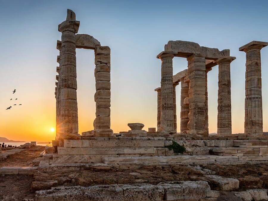 The Temple of Poseidon in Sounio