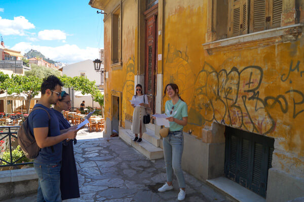 Alternative walking tour in Athens