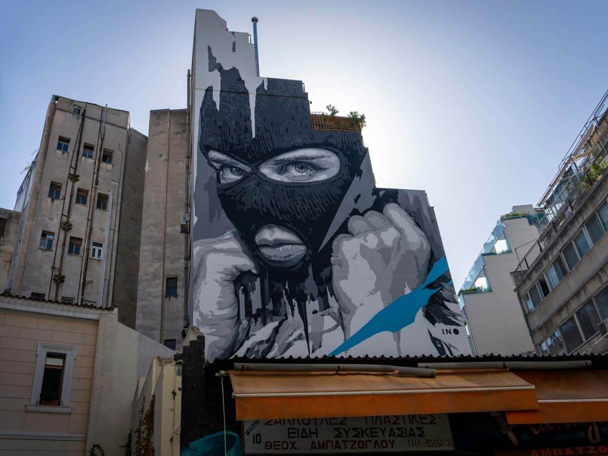 One of the best graffiti in Athens