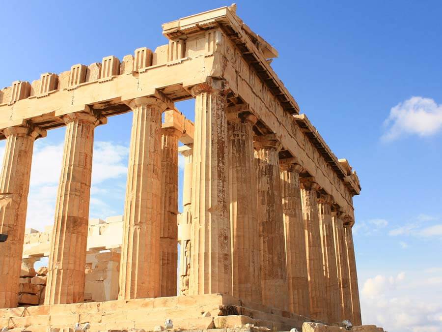 The Parthenon temple - facts