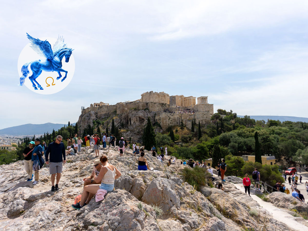 Areopagus Hill in Athens
