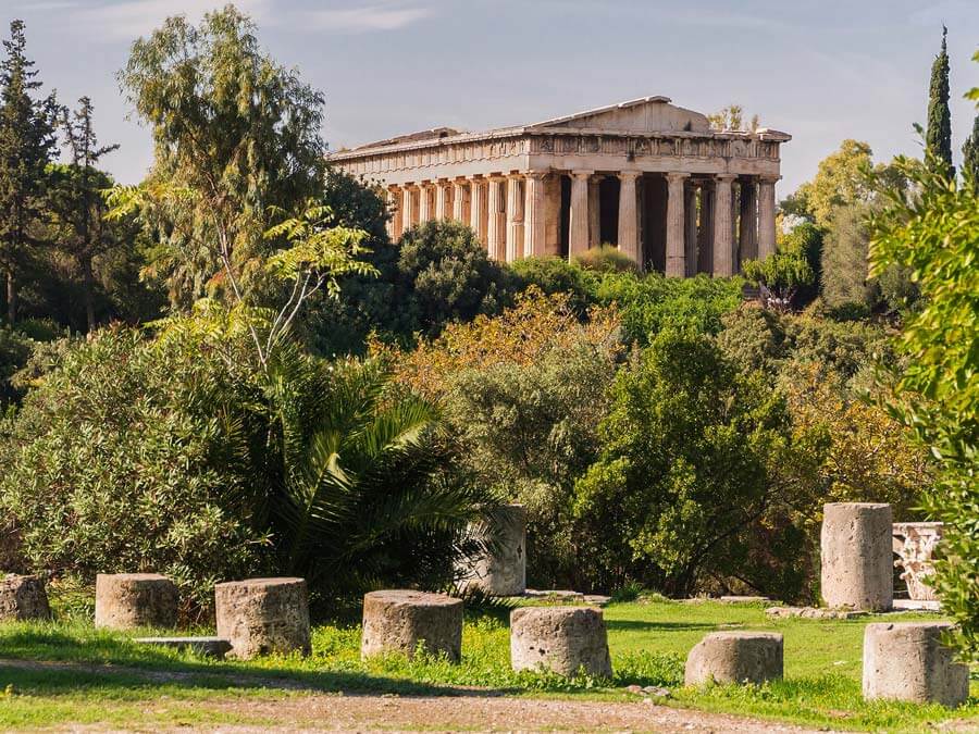 Temple of Hephaestus in Ancient Agora