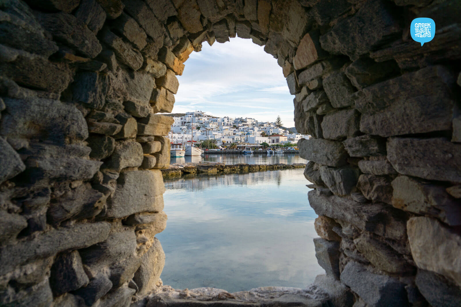 Visiting Paros - Naousa's Venetial Castle
