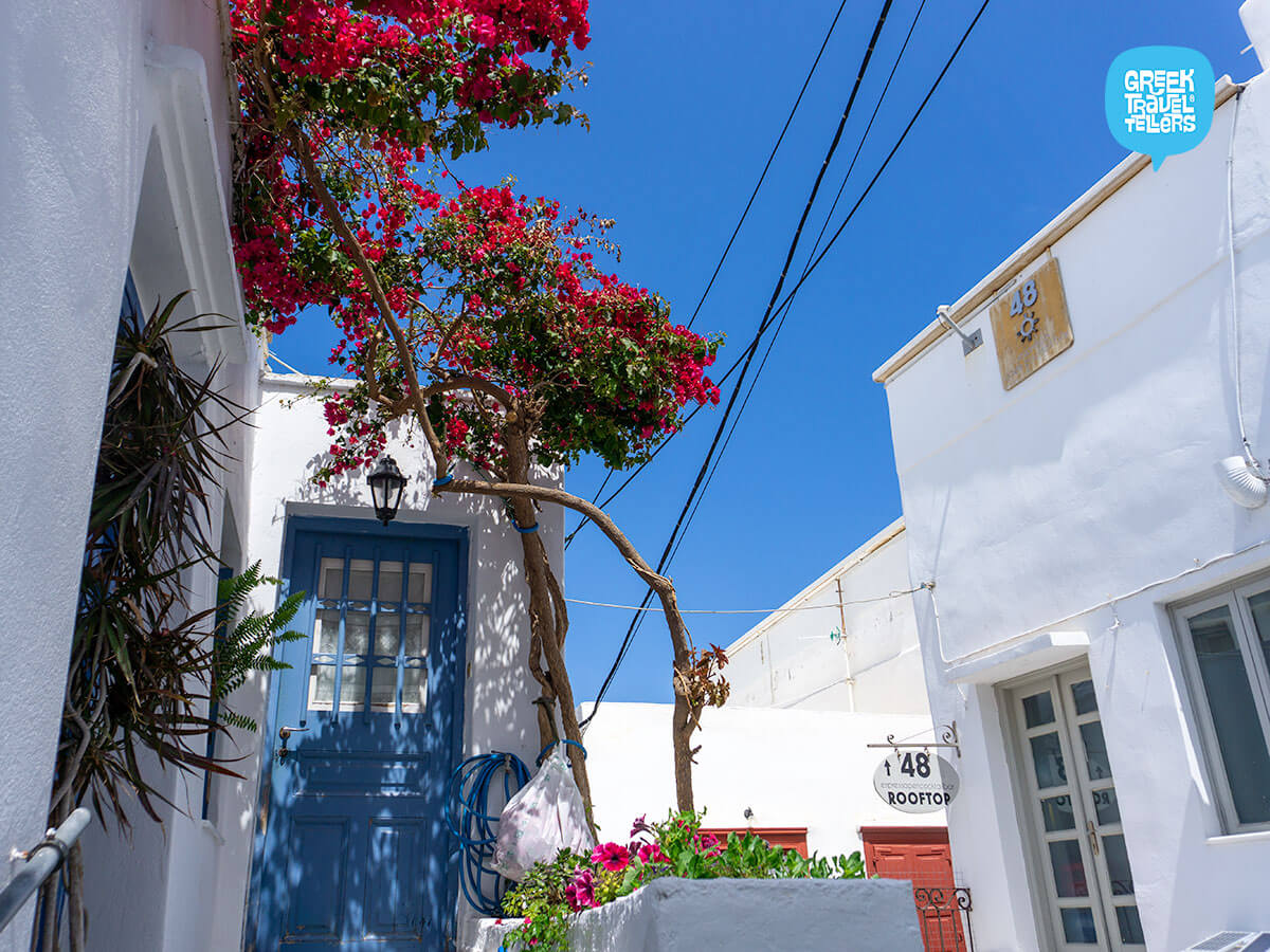 Strolling Naxos town