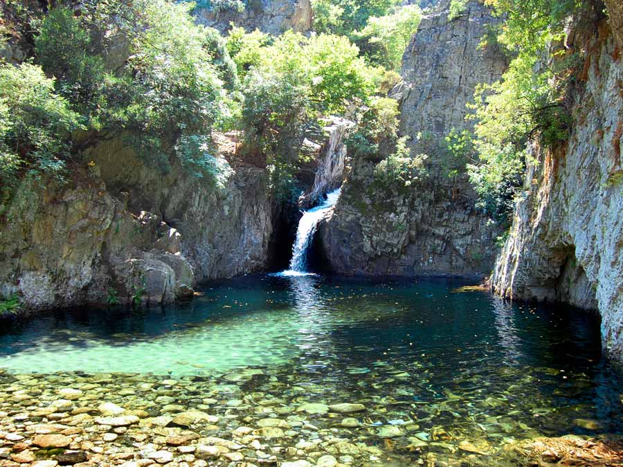 One of the ‘Vathres’ in Samothrace