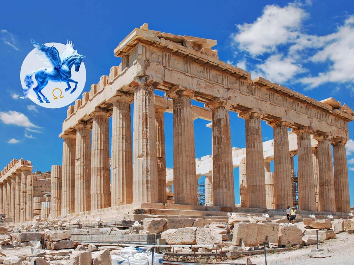 A Parthenon tour inspired by Percy Jackson