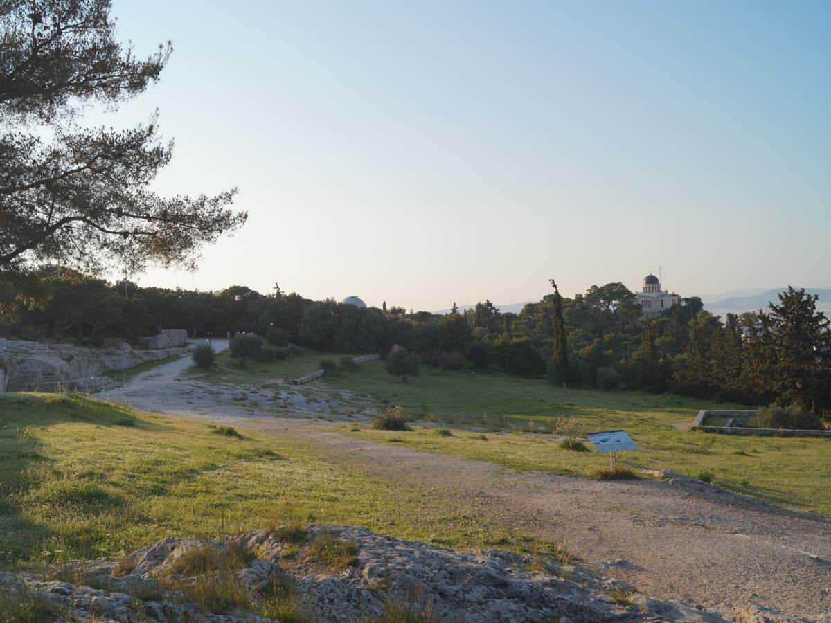 The Pnyx on Philopappos Hill