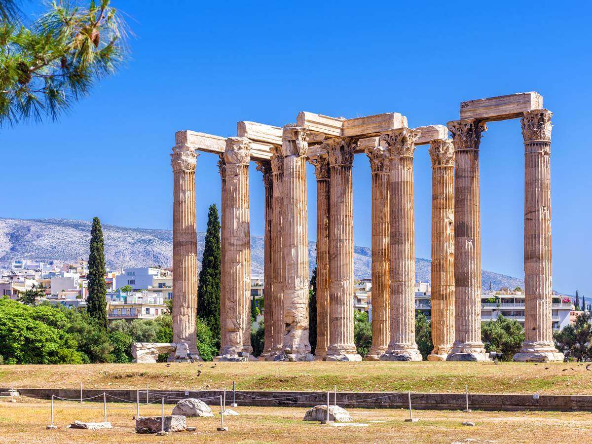 The Temple of Olympian Zeus