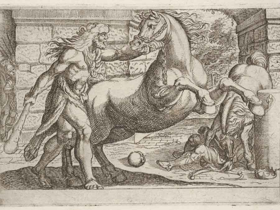 Hercules and the Horses of Diomedes
