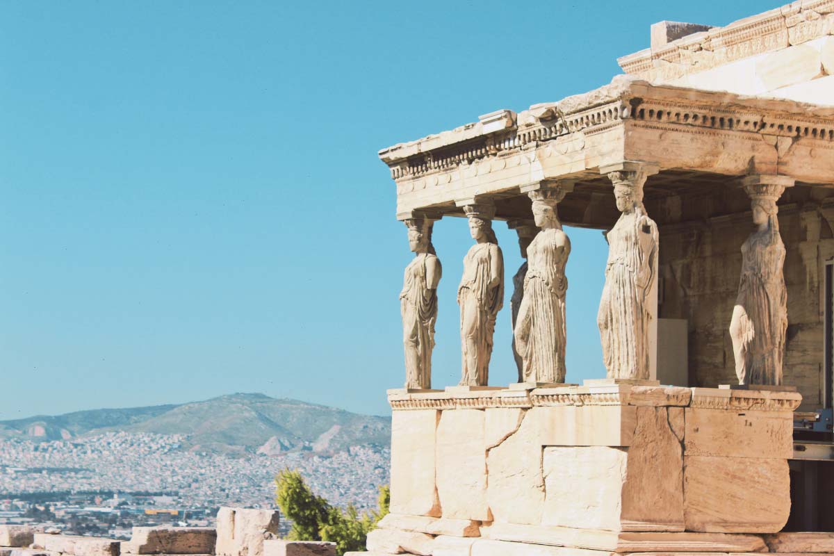 The Caryatids on the Acropolis