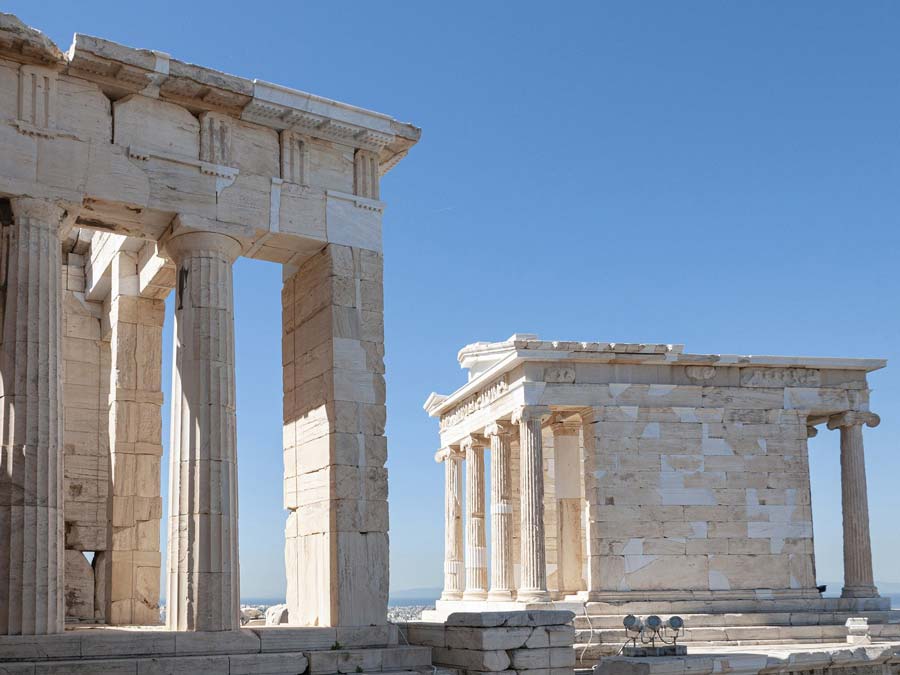 The Temple of Athena Nike on Acropolis