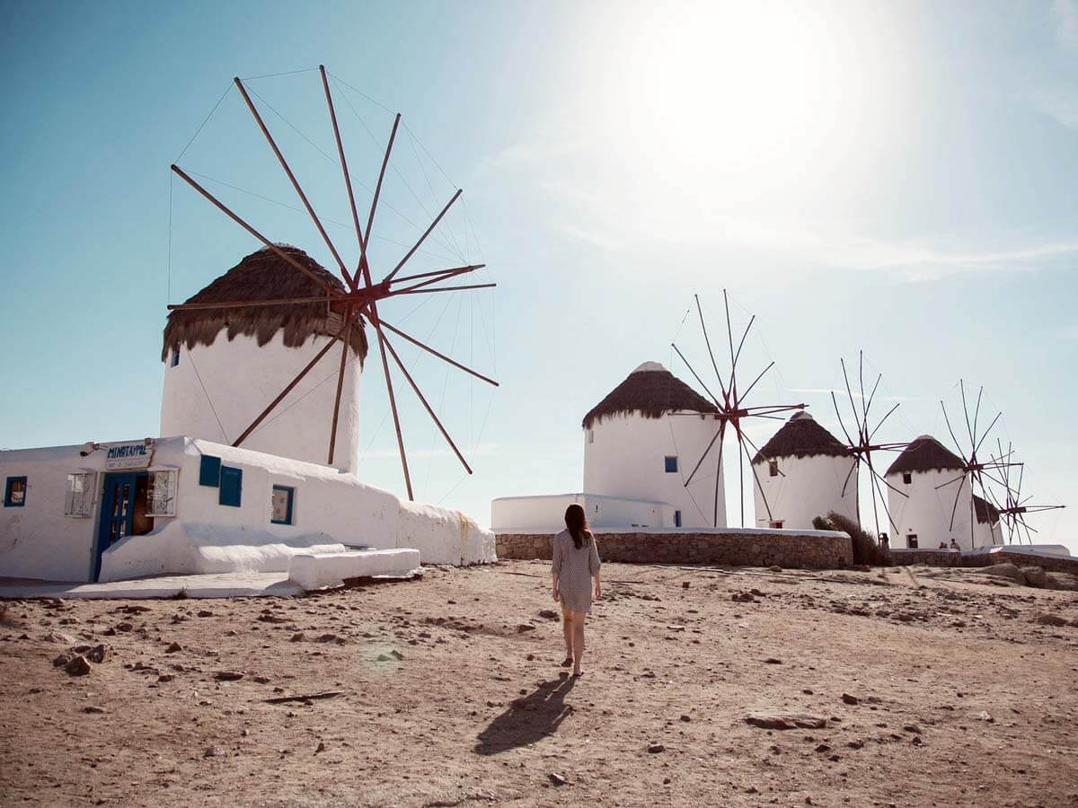 The windmills of Mykonos